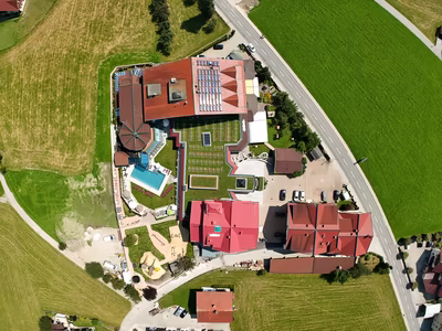 Luftaufnahme Ferienhotel Sonnenhof