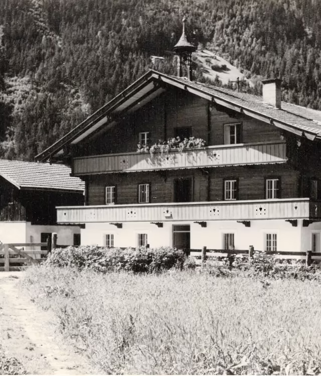 Historische Ansicht des Ferienhotel Sonnenhof in Zell am Ziller